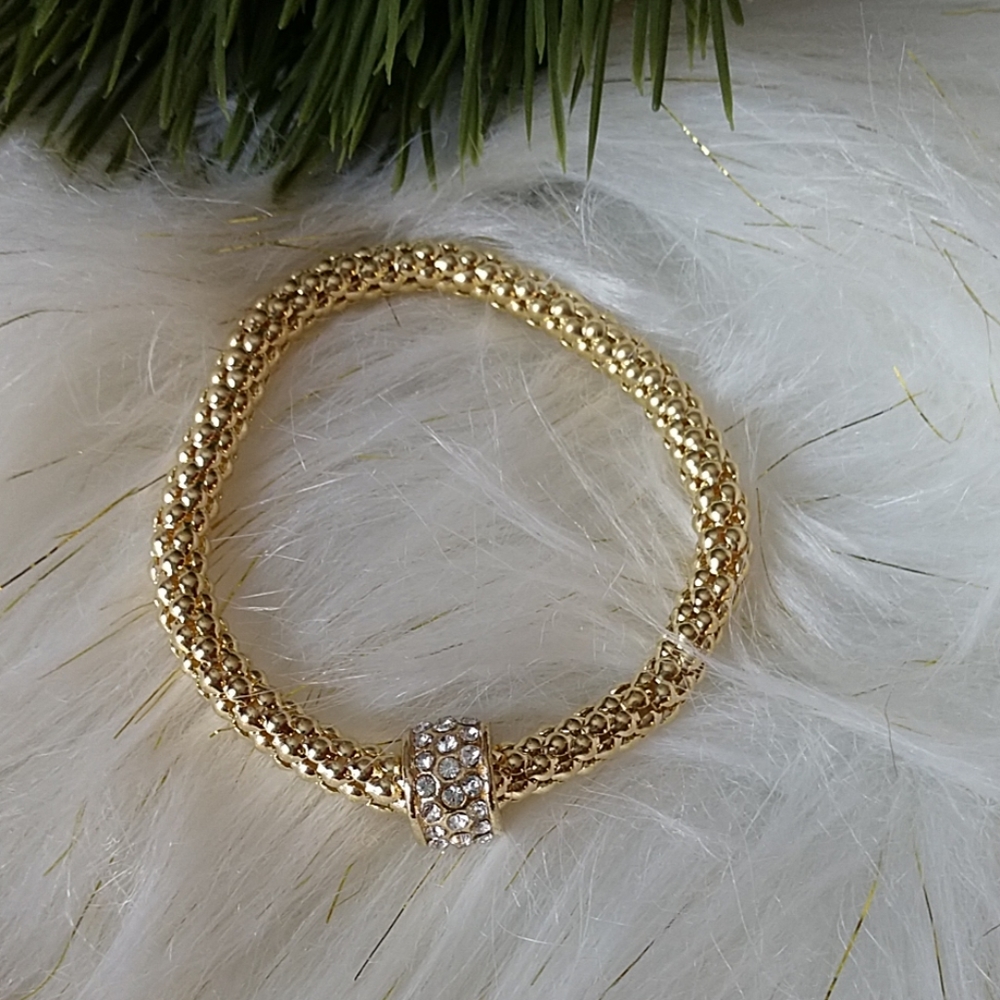 Gold tone bracelet - Picture 4 of 7